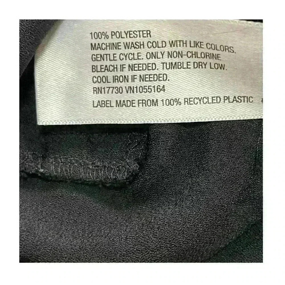 Andeawy Black Tie in Front Casual Pants Size XXL Open in Front - Picture 8 of 9